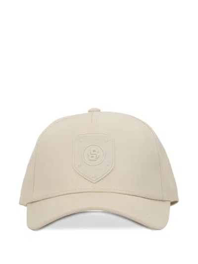 Hugo Boss Logo Patch Baseball Cap In Neutral