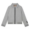 Hugo Boss Grey Jacket For Boy With Logo In Gray
