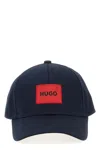 Hugo Boss Logo Patch Cap Hats Black