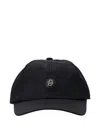 Hugo Boss Logo-patch Cap In Black