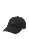 Hugo Boss Logo-patch Cap In Black