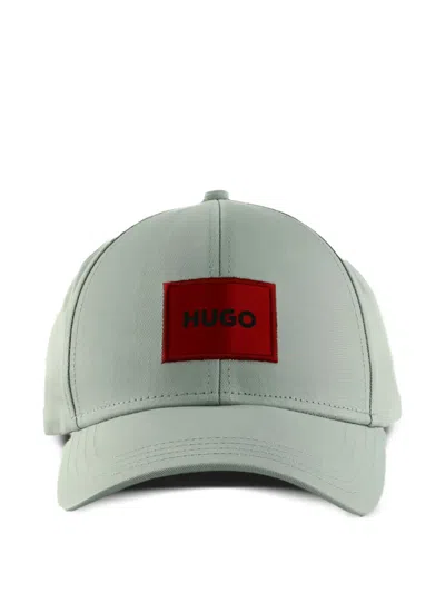 Hugo Boss Logo-patch Cap In Green
