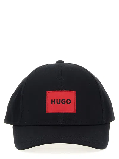 Hugo Boss Logo Patch Cap Hats Black