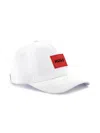 Hugo Boss Logo Patch Cap In White