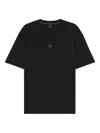 Hugo Boss Cotton-jersey T-shirt With Double B Monogram In Black