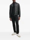 Hugo Boss Logo-patch Denim Jeans In Black