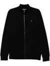 Hugo Boss Logo-patch Jacket In Black