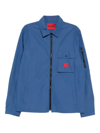 HUGO BOSS LOGO-PATCH JACKET