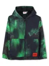 Hugo Boss Logo-patch Jacket In Green
