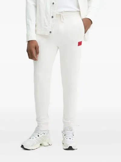 HUGO BOSS LOGO-PATCH JOGGERS