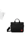 Hugo Boss Logo-patch Laptop Bag In Black