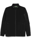 Hugo Boss Logo-patch Padded Jacket In Black