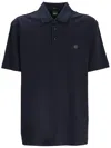 Hugo Boss Polo With Logo In Blue