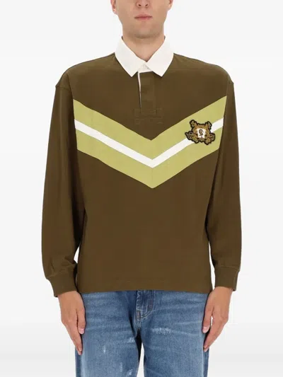 HUGO BOSS LOGO-PATCH POLO SHIRT