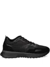 Hugo Boss Logo-patch Sneakers In Black