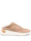 Hugo Boss Logo-patch Sneakers In Neutrals
