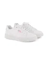 Hugo Boss Logo-patch Sneakers In White