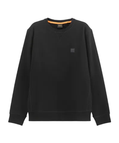 HUGO BOSS LOGO PATCH SWEATER
