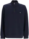 Hugo Boss Boss Sweatshirt With Logo In Blue