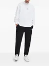 Hugo Boss Logo-patch Sweatshirt In White