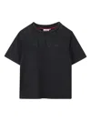 Hugo Boss Logo-patch T-shirt In Black