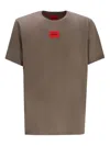 Hugo Boss Logo-patch T-shirt In Multi
