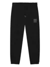 Hugo Boss Mens Hugo Logo-print Regular-fit Cotton Jogging Bottoms In Black