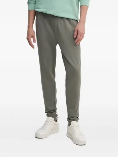 Hugo Boss Logo-patch Track Pants In Animal Print
