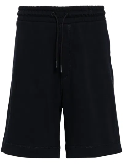 Hugo Boss Bermuda Shorts With Elastic Waistband And Pockets In Black