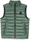 HUGO BOSS LOGO-PATCH WATER-REPELLENT GILET