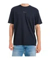 Hugo Boss Logo Pattern T-shirt In Black