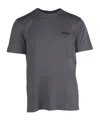 Hugo Boss Logo Pattern T-shirt In Black