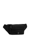 Hugo Boss Logo-plaque Belt Bag In Black
