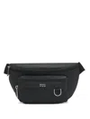 Hugo Boss Logo-plaque Belt Bag In Black