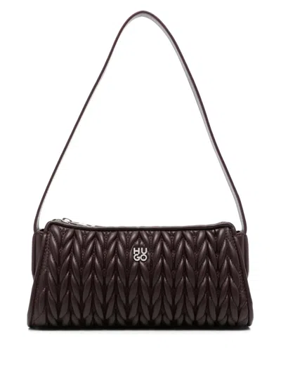 Hugo Boss Schultertasche Mit Logo-schild