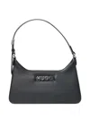 Hugo Boss Logo-plaque Shoulder Bag In Black