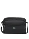 Hugo Boss Logo-plaque Shoulder Bag In Black