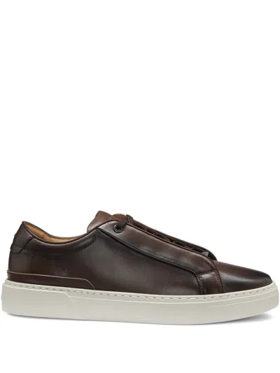 HUGO BOSS LOGO-PLAQUE SNEAKERS