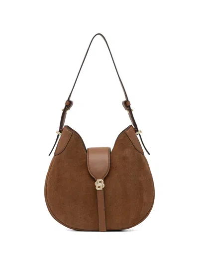 Hugo Boss Logo-plaque Tote Bag In Brown