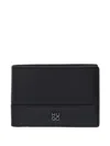 Hugo Boss Logo-plaque Wallet In Black