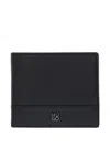 Hugo Boss Logo-plaque Wallet In Black
