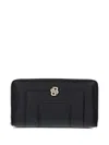 Hugo Boss Logo-plaque Wallet In Black