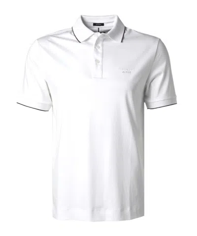 HUGO BOSS X PORSCHE LOGO-EMBROIDERED POLO SHIRT