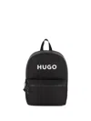 Hugo Boss Logo-print Backpack In Black