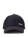Hugo Boss Logo-print Baseball Cap In Black