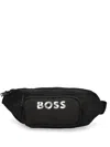 Hugo Boss Logo-print Belt Bag In Black