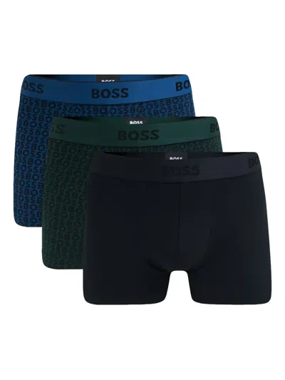Hugo Boss Logo-print Boxers Set In Multi
