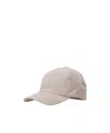 Hugo Boss Logo-print Cotton Cap In Nude