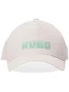 Hugo Boss Logo-print Cotton Cap In White