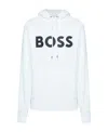 HUGO BOSS LOGO-PRINT COTTON HOODIE